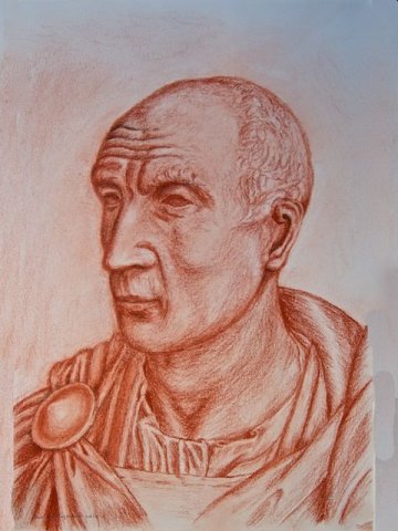 Pastel Julius Cesar