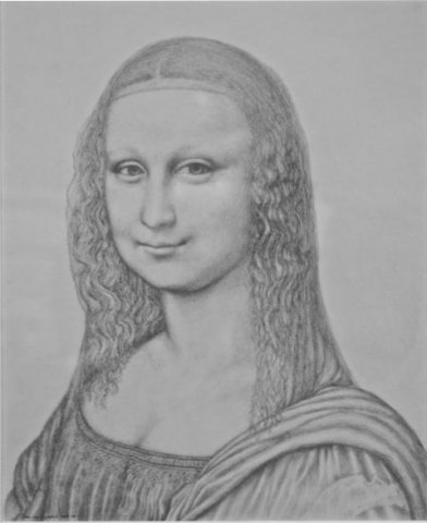 Mona Lisa (potlood)